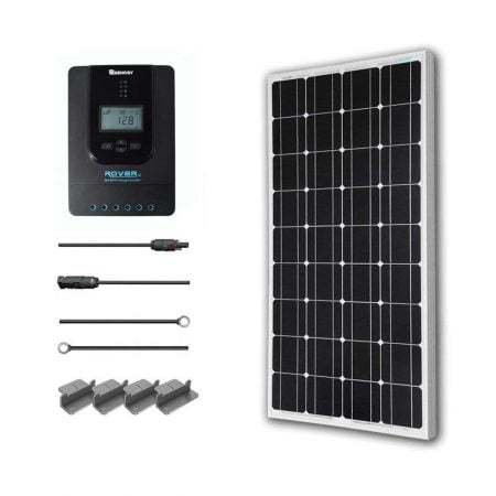 100 Watt 12 Volt Monocrystalline Solar Starter Kit
