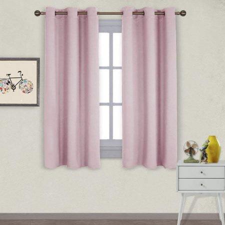 Insulated Solid Grommet Top Blackout Curtains
