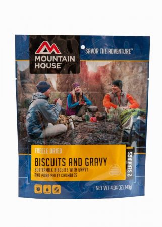 Mountain House Biscuits and Gravy, 4.94 oz, Pouch