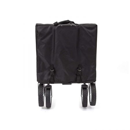 Mac Sports WTC-145 Collapsible Outdoor Folding Wagon, Black