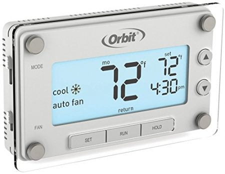 Orbit 83521 Clear Comfort Programmable Thermostat with Large, Easy-to-Read Display