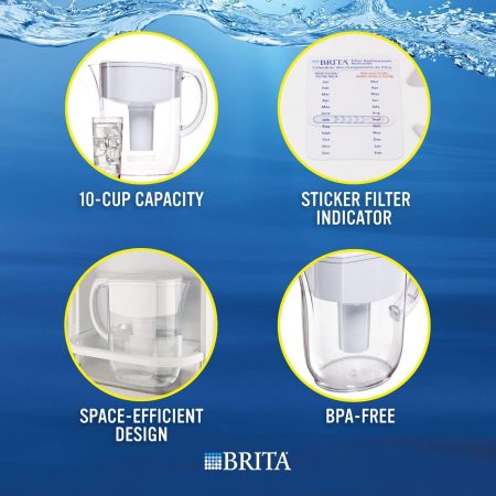 Brita-Water Pitcher with Filter - BPA Free