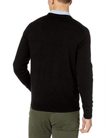 Men's Wool V-Neck Sweater