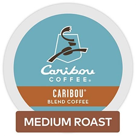Caribou Coffee Caribou Blend, Single Serve Coffee K-Cup Pod, Medium Roast, 72