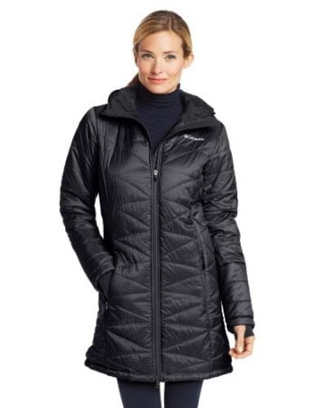 Columbia Women's Mighty Lite Hooded Jacket, Black, X-Small