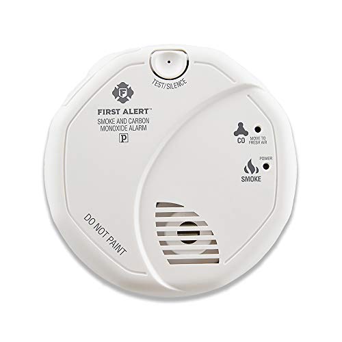 First Alert Smoke Detector and Carbon Monoxide Detector Alarm | Battery Operated, SCO5CN