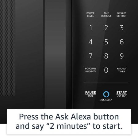 Microwave, Small, 0.7 Cu. Ft, 700W, Works with Alexa
