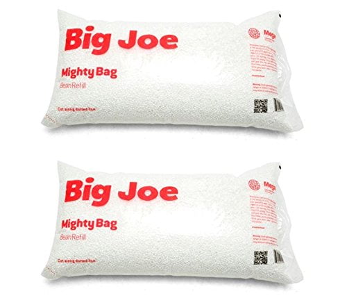 Big Joe 999992PK 100 L Comfort Research Megahh Bean Bags Refill Pack of 2, 2-Pack