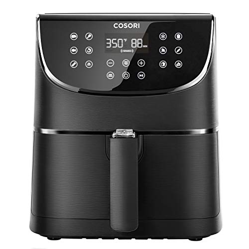 COSORI Air Fryer(100 Recipes),5.8Qt Electric Hot Air Fryers XL Oven Oilless Cooker,11 Cooking Preset,Preheat&Shake Remind,LED Digital Touchscreen,Nonstick Basket,2-Year Warranty,ETL/UL Certified,1700W