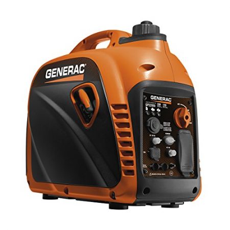 Generac 7117 GP2200i 2200 Watt Portable Inverter Generator - Parallel Ready