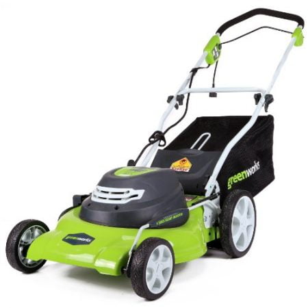 GreenWorks 20-Inch 12 Amp Corded Lawn Mower 25022, 20 inch