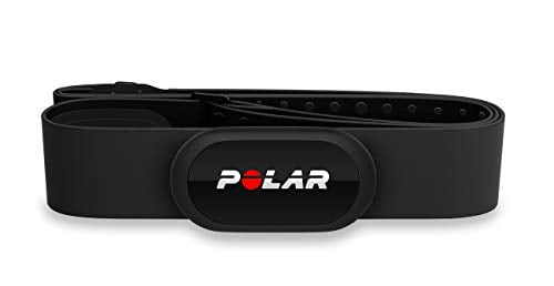 Polar H10 Heart Rate Monitor, Bluetooth HRM Chest Strap - iPhone & Android Compatible