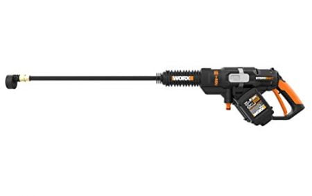 WORX WG644 40V (2.0Ah) Power Share Hydroshot Portable Power Cleaner, 2 Batteries and Charger Included