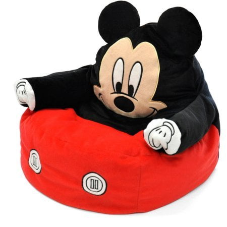 Mickey Mouse Character Figural Toddler Bean Chair