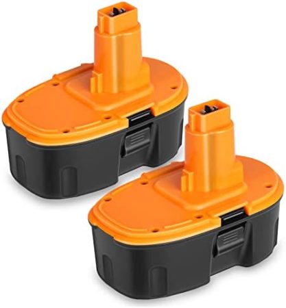 JYJZPB 4.5Ah DC9096 for Dewalt 18V Battery Replacement for Dewalt 18 Volt XRP DC9096 DC9099 DW9098 DW9099 DW9095 DW9096 DE9039 Cordless Power Tools 2 Pack