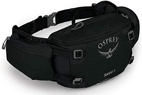 Osprey Savu 5 Lumbar Bike Hydration Pack , Black